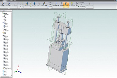 3DCADの画面