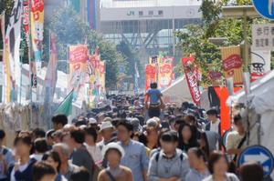 北の恵み 食べマルシェ2015 買物公園会場