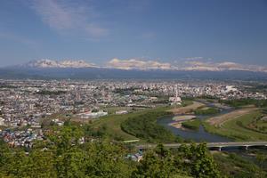 嵐山展望台から眺望