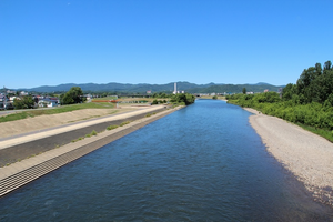 新橋から見た石狩川下流3