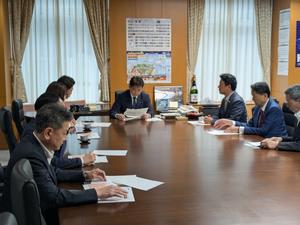 松本大臣と意見交換