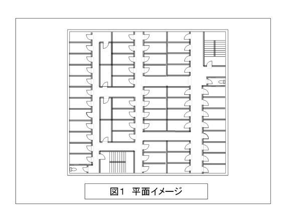 脱法ハウス平面図