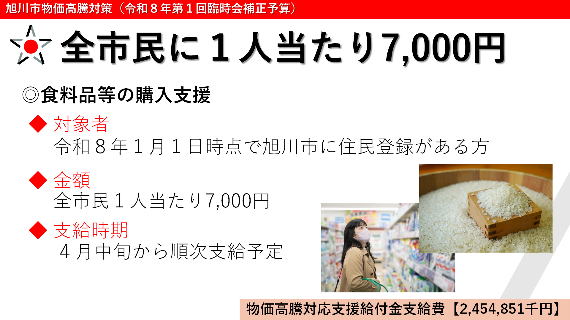 物価高騰対応支援