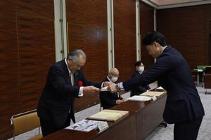 表彰状授与