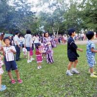 夏祭りのちびっこ広場