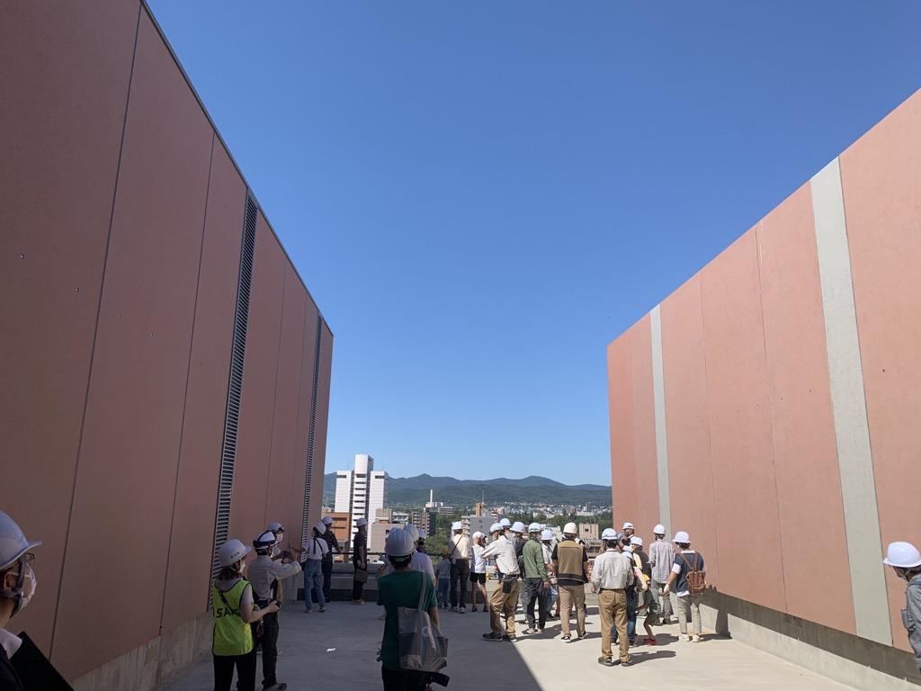 9階展望広場見学