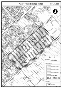 ベルコート永山地区計画図