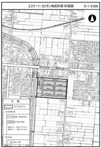 エステート・エピオン地区計画図