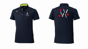 一般販売第2弾！ボタンダウンポロシャツ（ネイビー）の画像