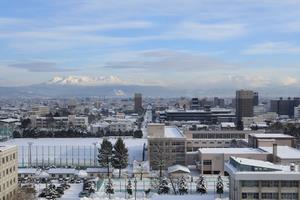 展望ラウンジからの風景