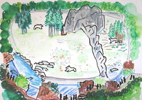 ほっきょくぐま館(新築の場合)の絵