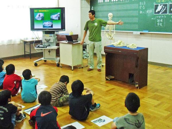 旭山動物園出張授業の様子