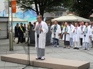 8月の公務の様子