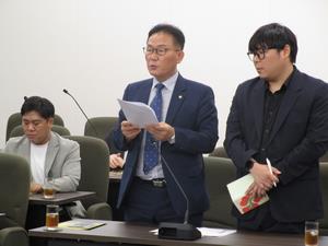 水原市議会訪問団来旭
