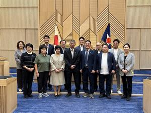 水原市議会訪問団来旭