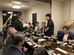 水原市議会訪問団来旭