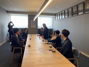 水原市議会議長訪問受入れ