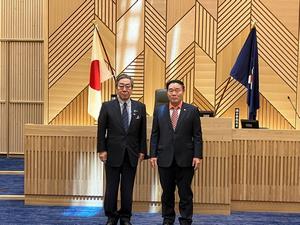 水原市議会議長訪問受入れ