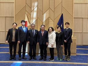 水原市議会議長訪問受入れ