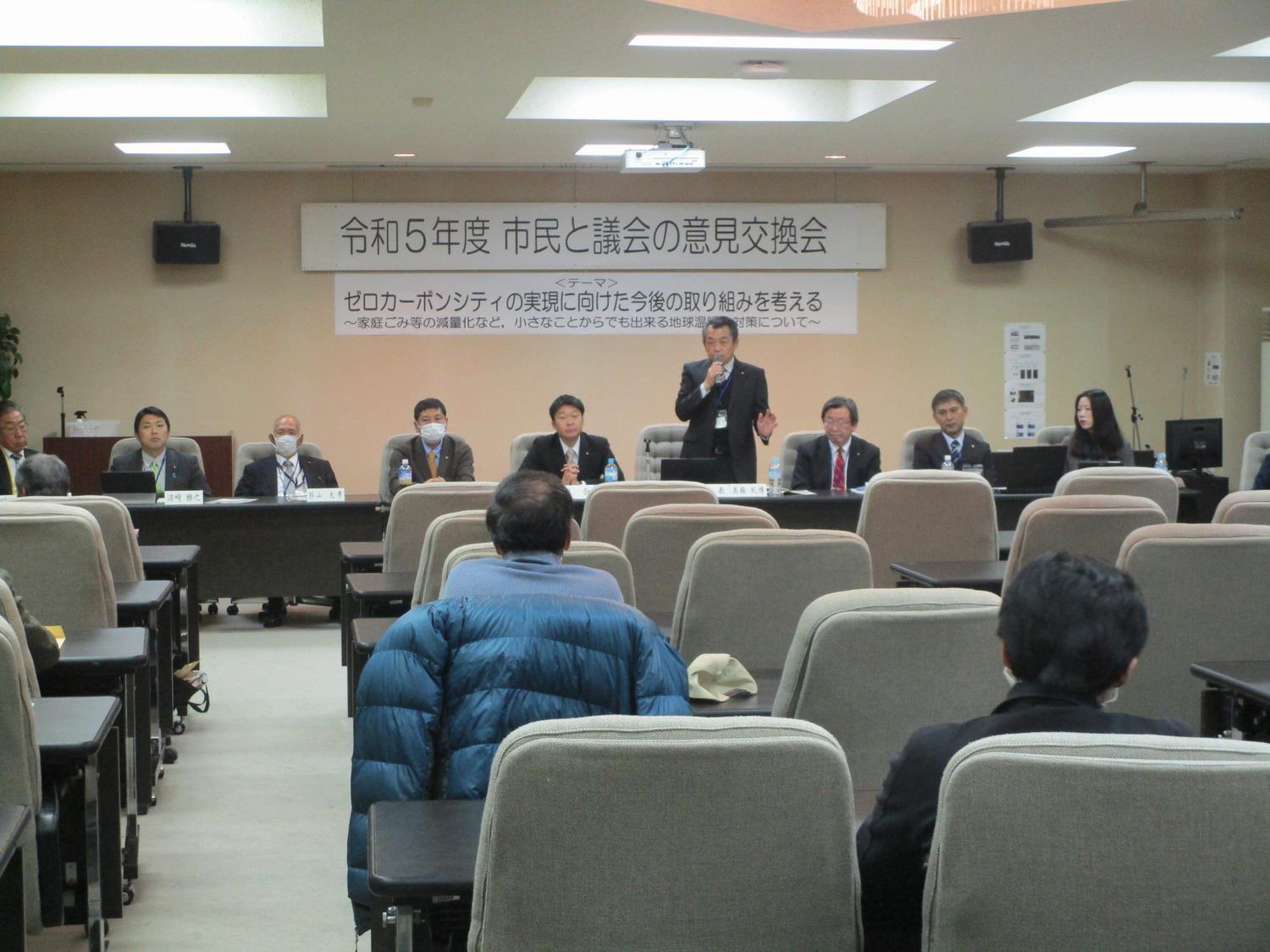 会場の様子(民生班)