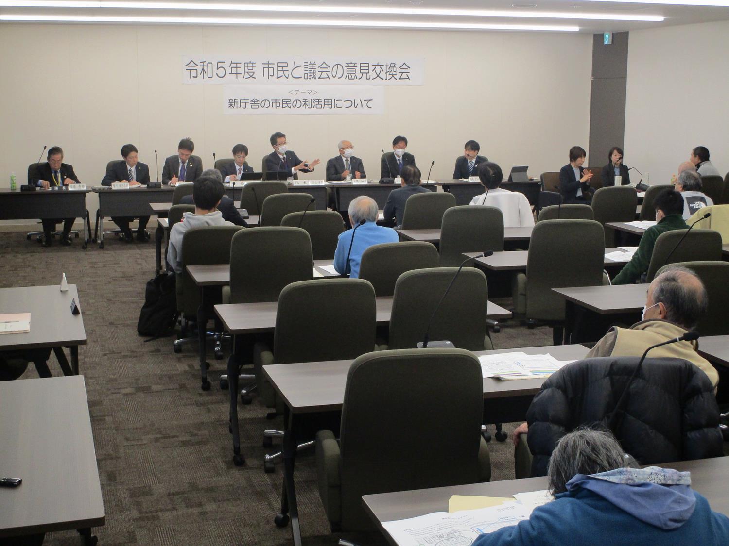 会場の様子(総務班)