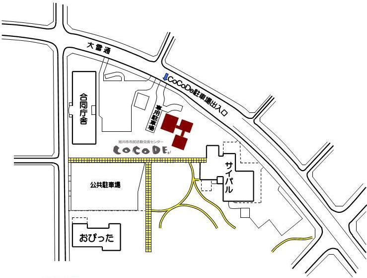 駐車場案内図