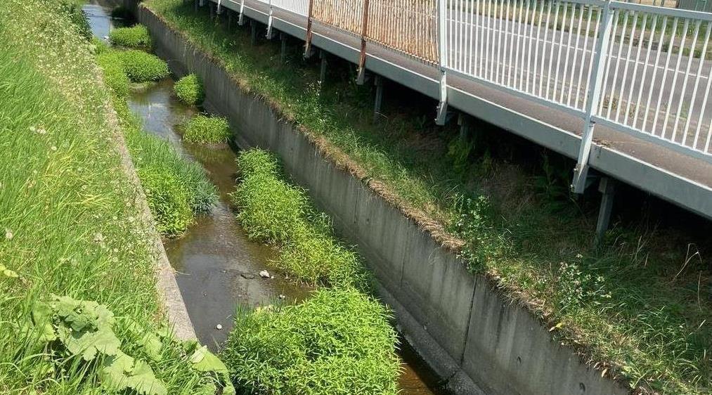 現在の永山3号川