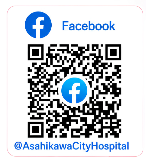 市立旭川病院公式FacebookのQRコード