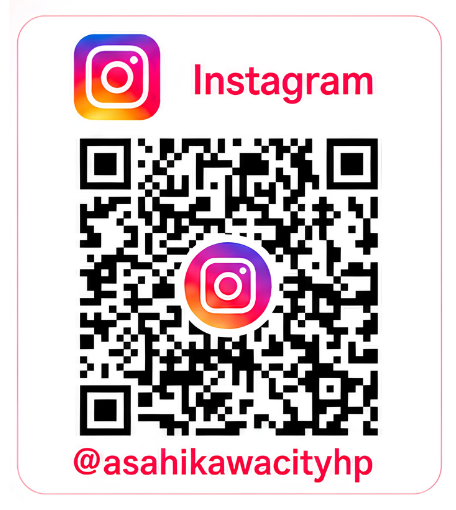 市立旭川病院公式InstagramのQRコード