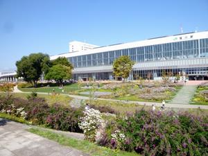 旭川駅と北彩都ガーデンの画像