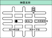 神居支所の地図