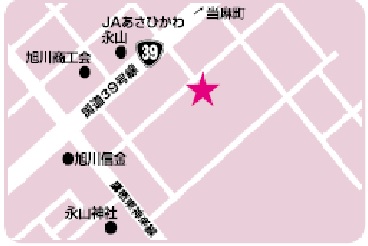 永山包括の地図