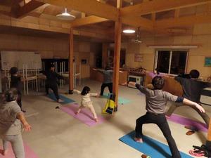 冬場の健康づくりヨガ