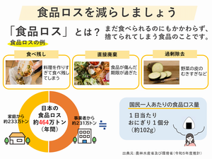 食品ロスとは