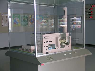 清掃工場の模型