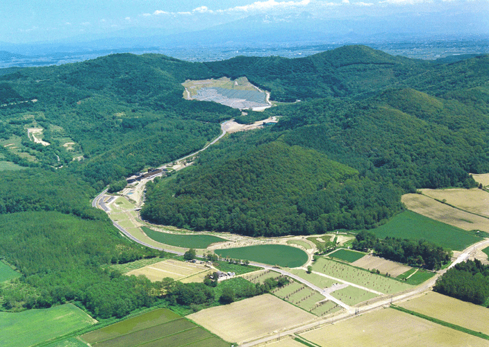 旭川市廃棄物処分場全景写真