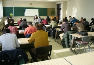 危険物取扱者試験準備講習の様子