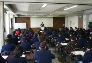 旭川市女性防火クラブ連合会研修会の様子