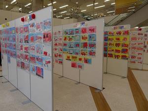 tibikkoちびっこ防火絵画展の様子