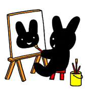 絵を描くブラリー