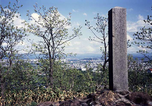 近文山国見の碑の写真