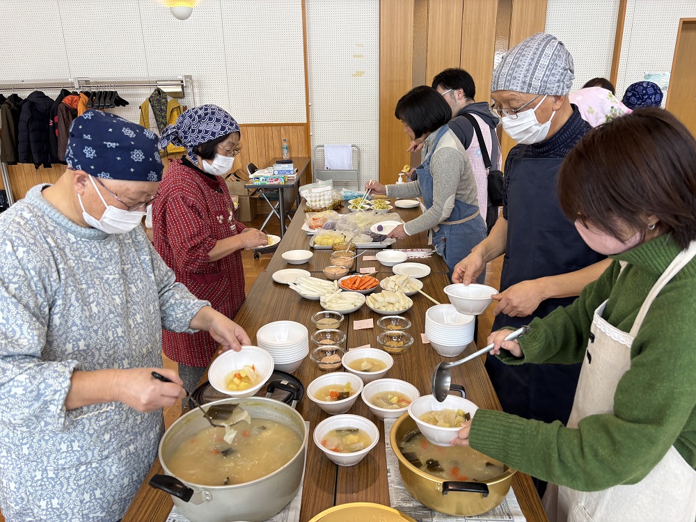 農産加工調理実習