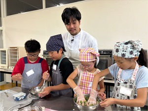 ガス料理教室の様子