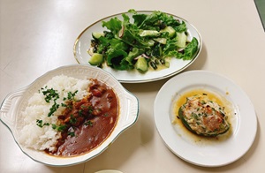 ガス料理教室の料理