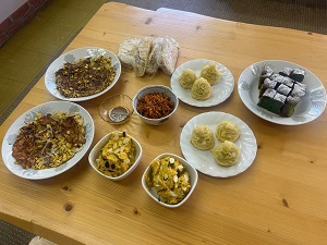 できあがった料理