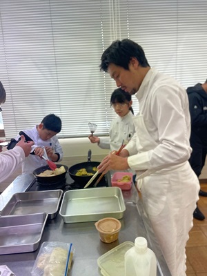 調理の様子