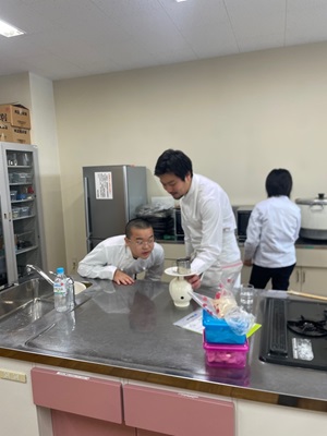 調理の様子