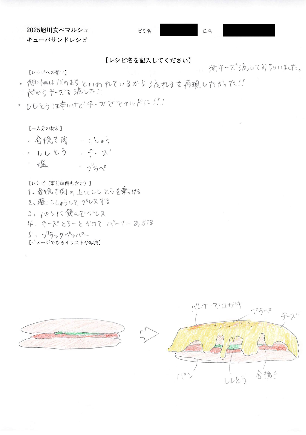 学生レシピ