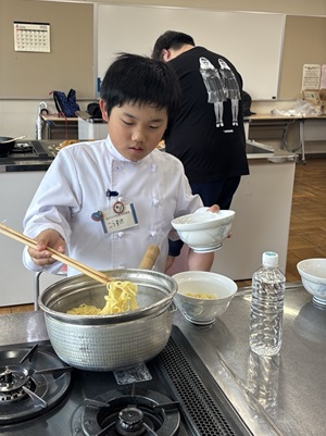 試作の様子