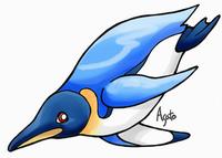 パセリの大袋はキングペンギンのイラスト